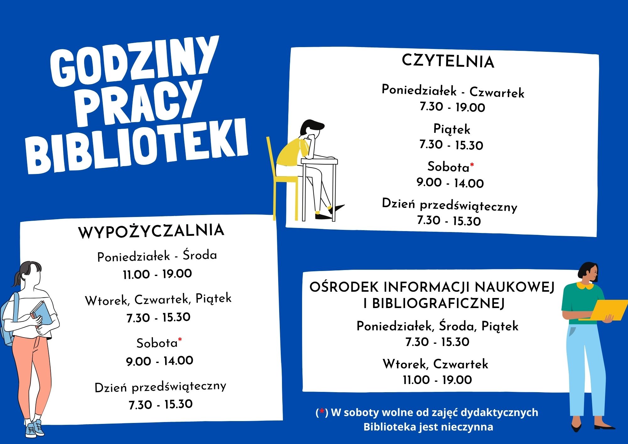 godziny pracy biblioteki2026